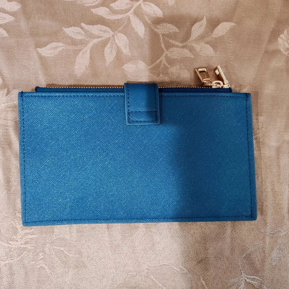 Travelambo Blue Travel Wallet, New Without Tags